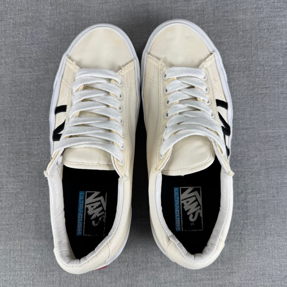 Vans Sid NI Marshmallow Black Men's Size 8 Women's 9.5 Platform Shoes UltraCush - Picture 7 of 9